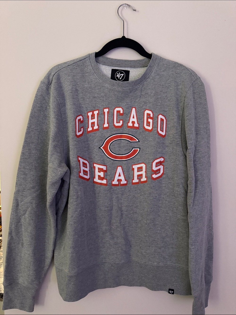 47 Chicago Bears Gray Crewneck